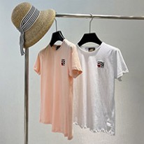 ロエベ コピー  アナグラム クラフト Tシャツ コットン lob43813